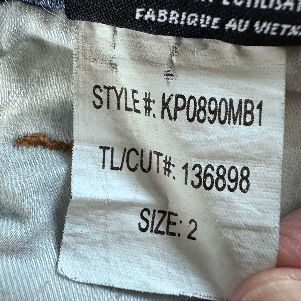Kut from the Kloth MIA Fab Ab Toothpick Skinny High Rise Size 2 Stretch - Picture 7 of 11
